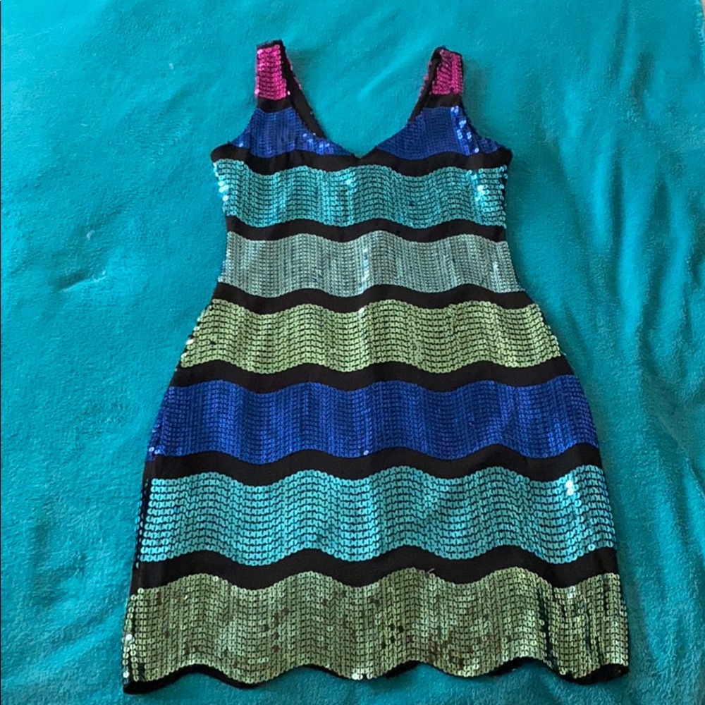 Sequins cocktail dress